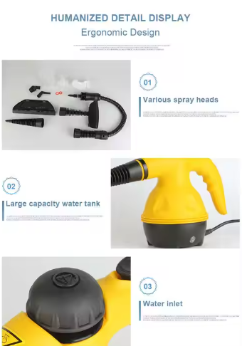 Limpiador eléctrico a vapor